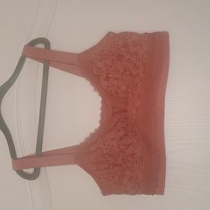 Free People Coral Rose Bralette  Size Small